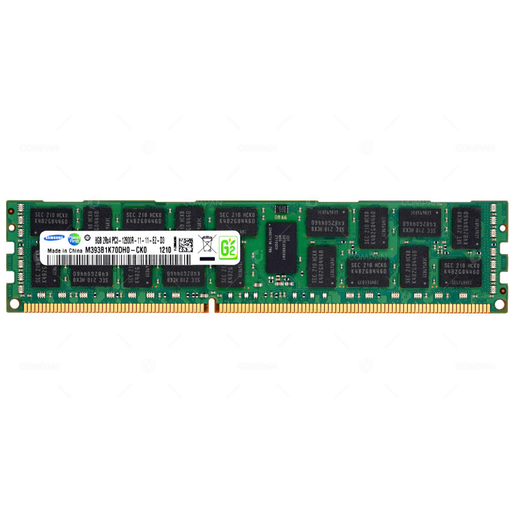 M393B1K70DH0-CK0  SAMSUNG DDR3 SDRAM 8GB 2RX4 PC3-12800 1600MHZ RDIMM CL11